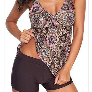 NWT Tankini and short set